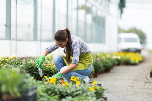 Booking and service scope for gardeners